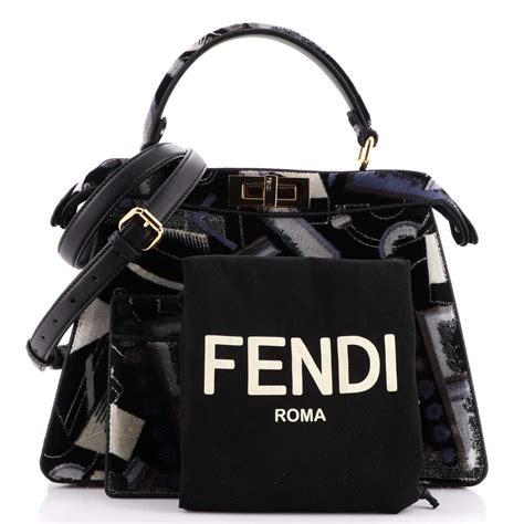 amazon fendi bags|fendi peekaboo iseeu bag.